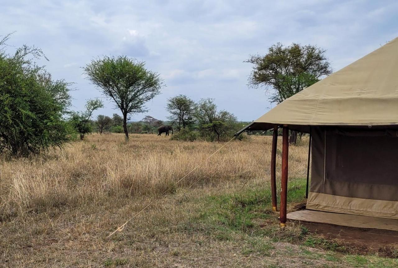 Hotel Zawadi Camp Serengeti-Savanne Exterior foto