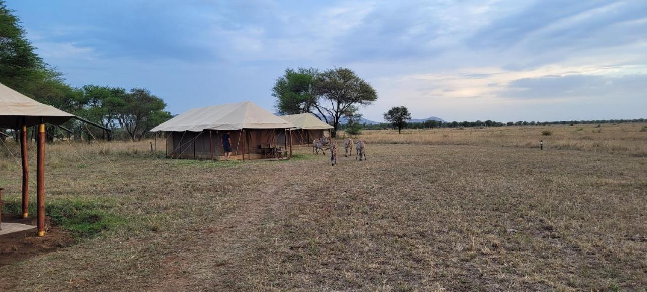 Hotel Zawadi Camp Serengeti-Savanne Exterior foto