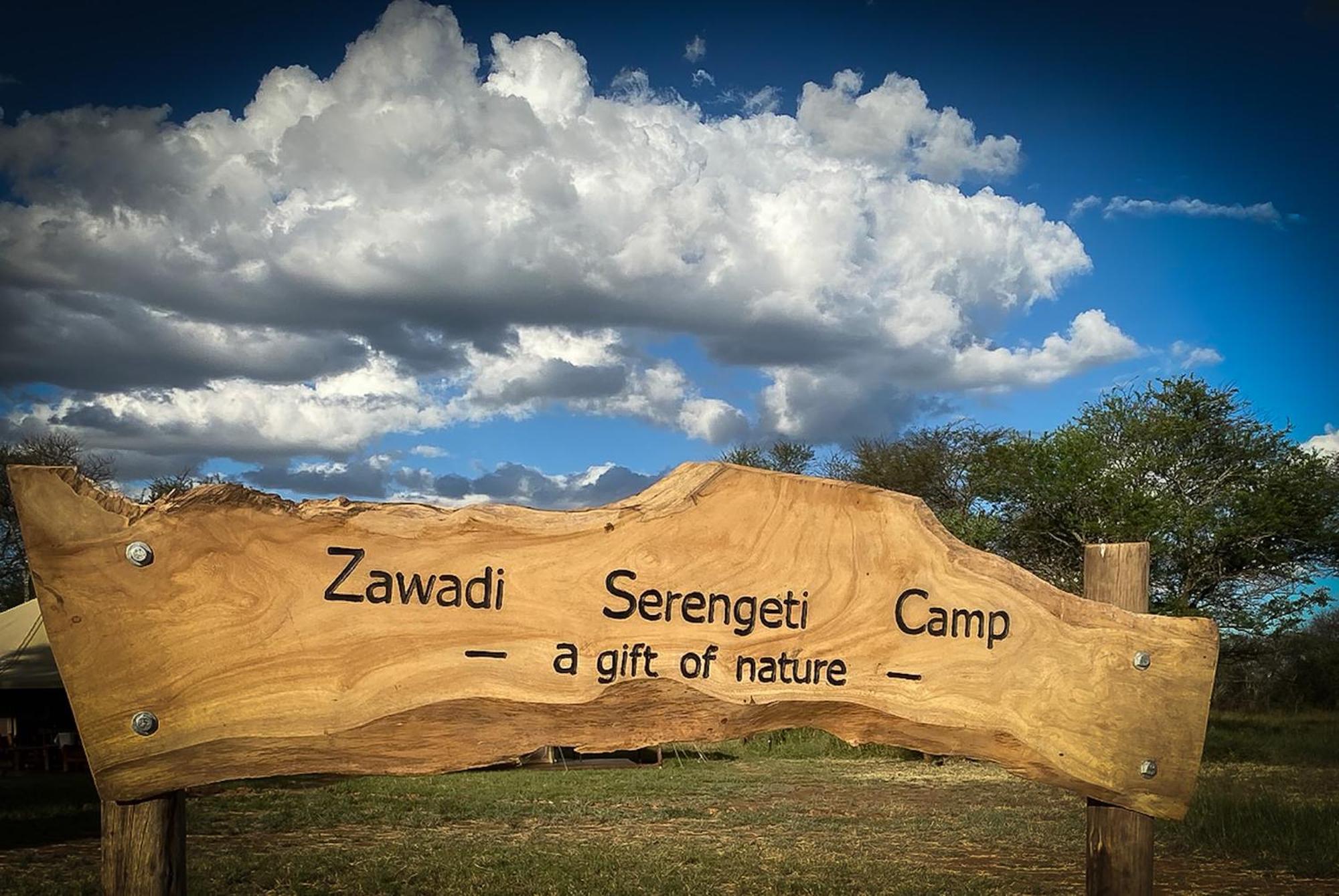 Hotel Zawadi Camp Serengeti-Savanne Exterior foto